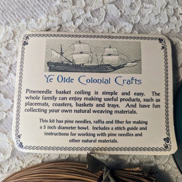 NATURE CRAFT Pine Needle Basket Kit - Picture 7 of 16